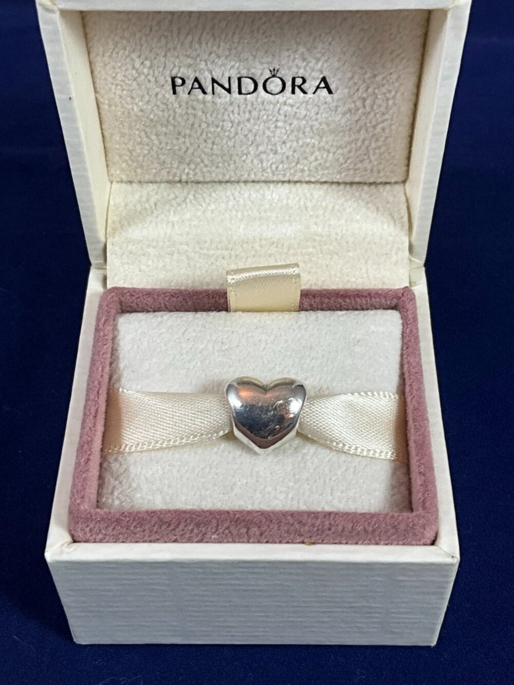 Pandora Sterling Silver Big Smooth Heart Charm 790137